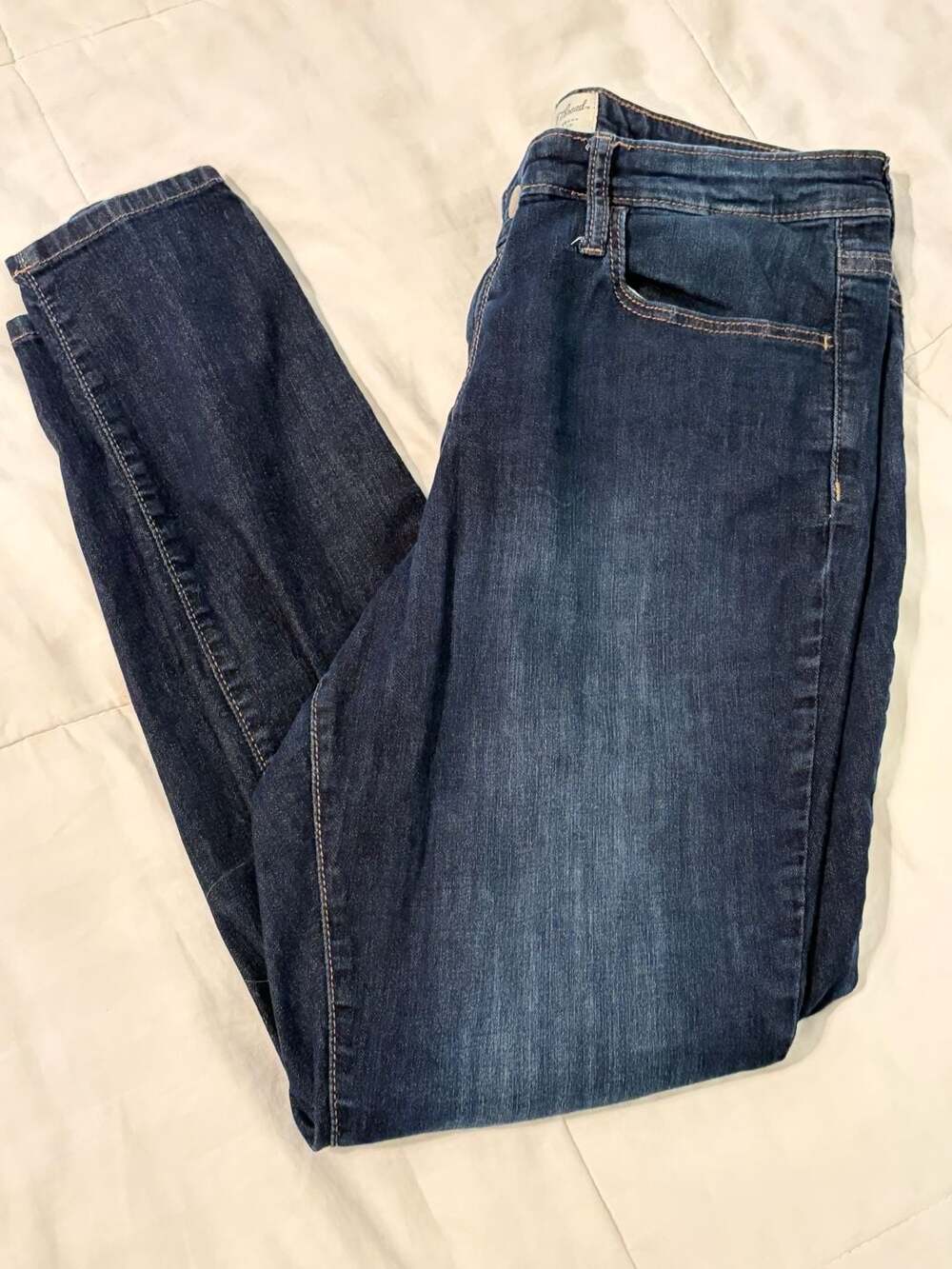 Universal Thread Women's High Rise Skinny Jeans Dark Wash Size 12R